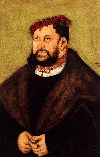 Lucas Cranach Elector John the Constant of Saxony France oil painting art